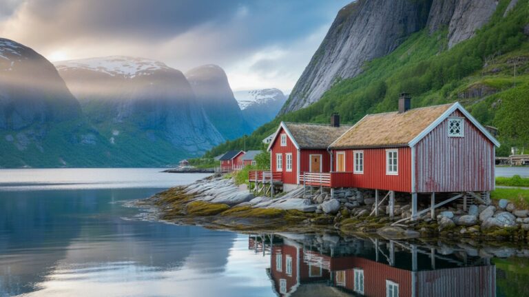 Domy W Norwegii