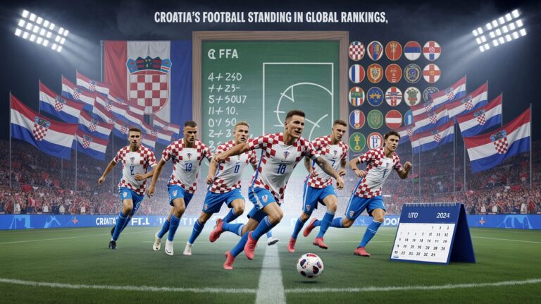 Rankingi Reprezentacja Chorwacji W Piłce Nożnej Mężczyzn
