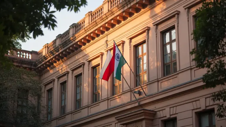 Ambasada Polski W Indiach Personel