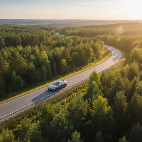 litwa Łotwa Estonia samochodem plan
