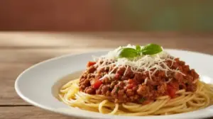 Tradycyjne Włoskie Spaghetti Bolognese tradycyjne włoskie spaghetti bolognese