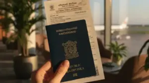 wiza na sri lanke